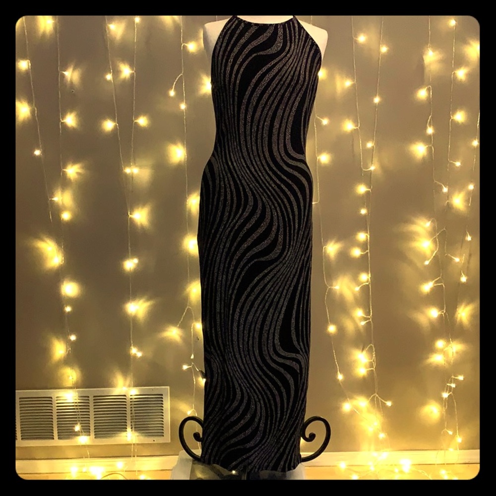 Special occasion cocktail dress.